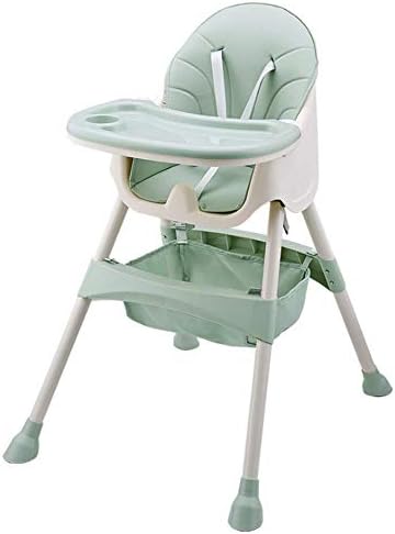 Perfuw Adjustable Baby Highchairs, Portable Infant Booster with 3-Position Tray & Storage Bag and Seat Belt, Suitable for Babies and Toddlers or As A Dining Chair