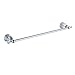AUSWIND Polish Crystal Towel Bar 23-Inch Chrome Finish Wall Mount Towel Rack Bathroom Accessories