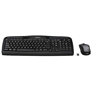 Logitech MK335 Wireless Keyboard and Mouse Combo – Black/Silver