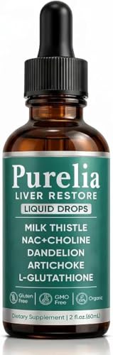 Purelia Liver Restore Liquid – Plant-Based Formula, Supports Daily Digestive Wellness (1PCS)
