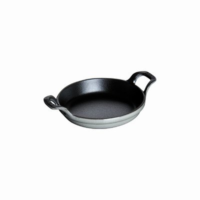 Staub Mini Round Roasting Dish, Graphite Grey, 8 oz. - Graphite Grey