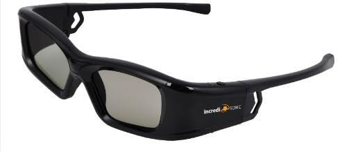 MITSUBISHI-Compatible Active "Rechargeable" 3D Glasses Works with All Models
