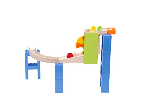 Wonderworld Creative Gravity Play! Trix Tracks Spiral Coaster Track - 54 Piece Set Unique Kids Toy with Endless Building Options
