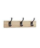 Amazon Basics Wall Mounted Modern Coat Rack, 3