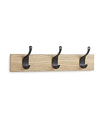 Amazon Basics Wall Mounted Modern Coat Rack, 3