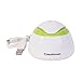 HealthSmart Travel Mate Personal Ultrasonic Small Personal Cool Air Mist USB Compact Travel Humidifier, Relief for Dry Skin, Compact and Personal, Quiet, Filter Free, FSA Eligible Humidifier, White