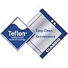 Baking Tray Twin Pack, British Made with Teflon Non Stick by Lets Cook Cookware