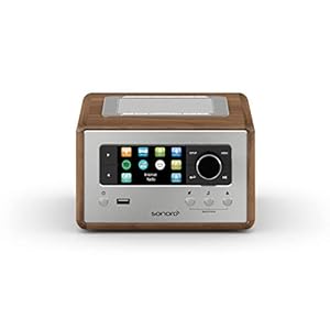 sonoro Relax Internetradio met Bluetooth en USB (wekker, FM, DAB Plus, WLAN, MP3, Spotify, Amazone Muziek, Deezer…