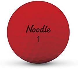 noodle neon red golf balls