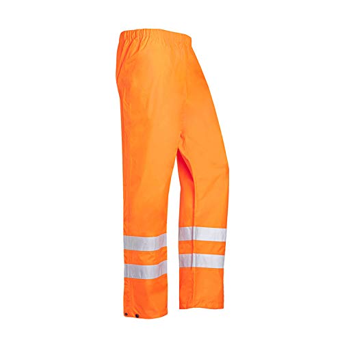 SIOEN 199AA2X98FC1S Bitoray rain trousers, Small, Hi-Vis Orange — image 1