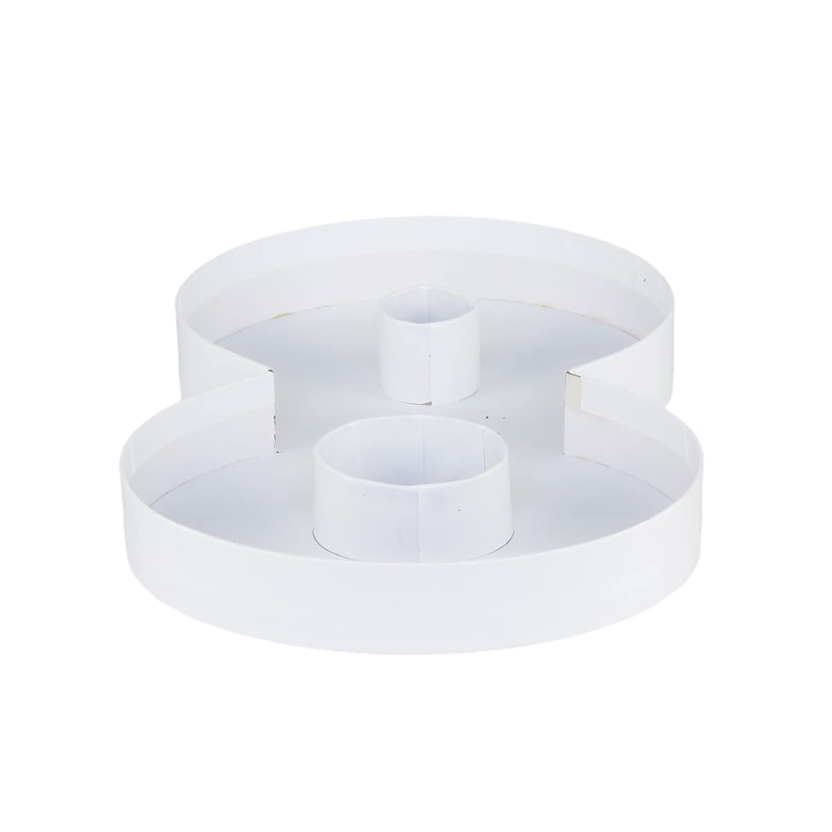 20.8cm Fillable Cardboard Number Paper Mache Chocolate Sweets Candy Container Box Birthday Party Tray (White, 8)