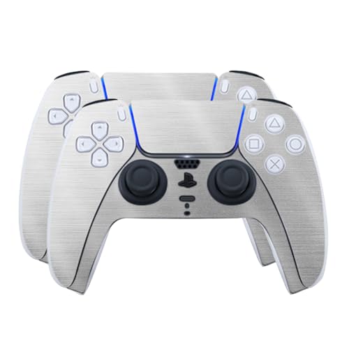 Glossy Glitter Skin Compatible with PlayStation 5 PS5 Controller (2 Pack) - Col…