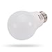 LOHAS LED A19 Light Bulbs, 9W(60 Watt Equivalent) Light Bulbs, 2700k Warm White(Soft White) LED Replacement Bulbs, Medium Screw Base (E26), 240 Degree Beam Angle LED Home Lighting (Pack of 6)