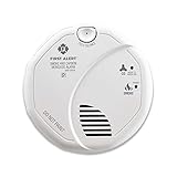 First Alert BRK SC7010B Hardwire Combination Smoke and Carbon Monoxide Alarm with Battery Backup