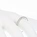 1/6 ctw Pave Diamond Wedding Band in 10K White Gold