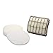 XIMOON XFF80 XHF80 Filters Replacements for Shark Navigator Professional NV70, NV71, NV80, NVC80C, NV90, NV95, UV420 & Shark Rotator Professional XL Capacity NV90 (1)