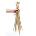 DAIRESS 10 Stands 20 Inches Handmade Dreadlocks Extensions Crochet Braids Reggae Hair Hip-Hop Style Faux Locs Crochet Hair For Rock&Roll Hippie Braiding Hair (#24 Dark Blonde)