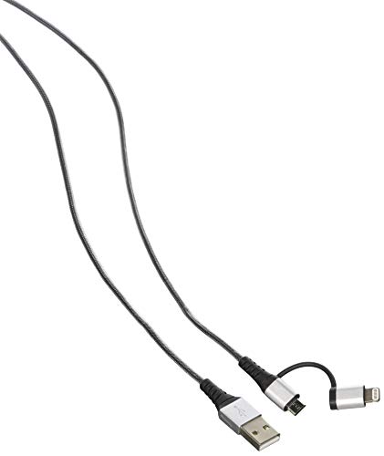 HotTips Lightning Cable for iOS and Android - Black