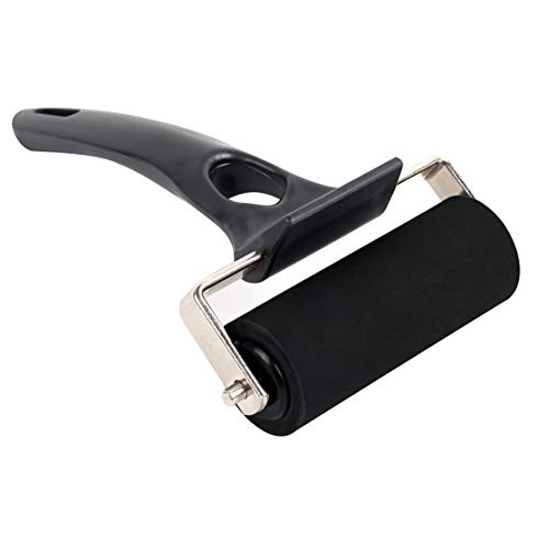 image for Falling in Art Rubber Roller Brayer - Print, Ink and Stamping Tool, 3 