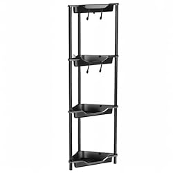 Orimade Rustproof 4 Tier Floor Standing Corner