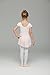 JEE.MDNMD.OO Girls' Flutter Sleeve Skirted Leotard Ballet Pink