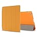 Besdata PT25_26 Ultra Thin Magnetic Smart Translucent Back Case Cover for Apple iPad 2, iPad 3, iPad 4 Bundle with Screen Protector, Cleaning & Stylus - Orange