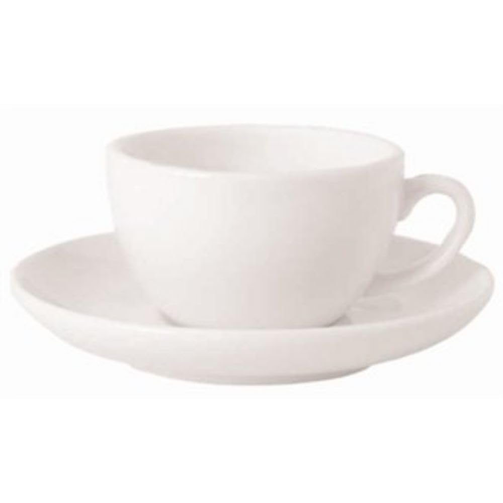 Royal Porcelain CG034 Classic Espresso Saucer, White
