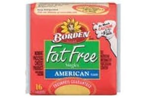 BORDEN AT THE NEIGHBORHOOD CORNER STORE BORDEN CHEESE SLICES AMERICAN SINGLES FAT FREE 12 OZ PACK OF 3