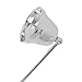 ROSENICE Candle Snuffer Stainless Steel Long (Silver)