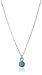 Dogeared Sterling Silver Bezeled Birthstone Pendant Necklace, 16
