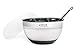 +Steel Stainless Steel Non-Slip Mixing Bowl Set of 4 with Lids and Whisk