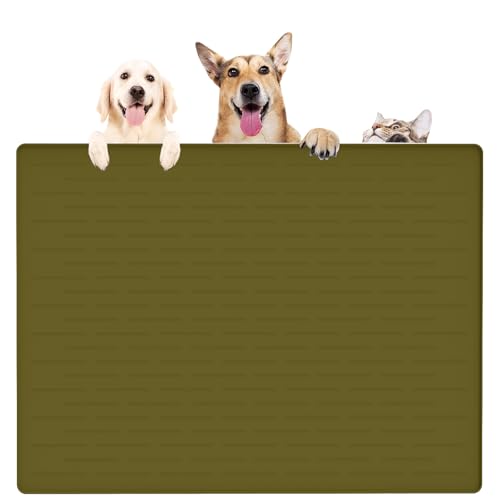 39.4"x29.5" Large Pet Food Mat