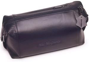 Personalized Leather Toiletry Kit - Free Personalization