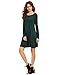ROMWE Women's Crew Neck Long Sleeve Casual Loose Tshirt Dress Tunic Tops
