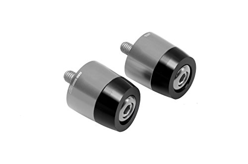 Dimotiv DMV Handlebar Caps - Bomb Series - Universal M8- Small - Titanium