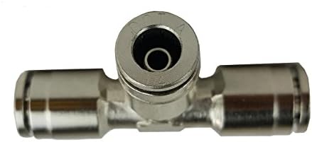 airmaxxx 1/4" Tee Fitting Air Suspension Hose Union DOT Approved (1)