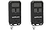 LiftMaster 890MAX Mini Key Chain Garage Door Opener Remote 2pk, Black with Grey Buttons primary