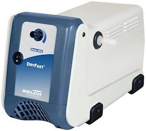 Welch 2034B-01 Vacuum Pump, PTFE, 9 torr, 25 L/min, 115V
