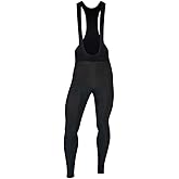 PEARL IZUMI Men's Thermal Bib Tights, Repels Water with Elite Chamois, High-Stretch & Breathability Plus Safety Elements