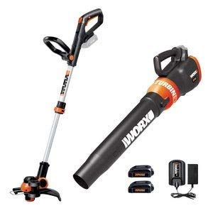 Worx WG921 20V Max String Trimmer/Edger and Blower Combo Kit