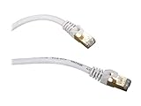 Rosewill 1-Feet Cat 7 White Color Shielded Twisted Pair Networking Cable (RCNC-11057)