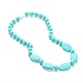 Consider It Maid Silicone Teething Necklace for Mom to Wear - Free E-Book - BPA Free - One Love (Turquoise)