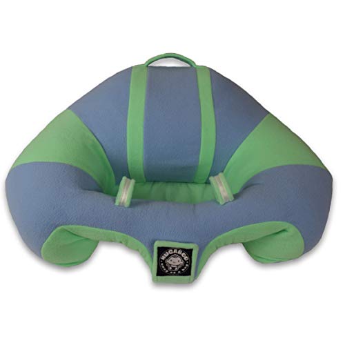 The Original Hugaboo Infant Sitting Chair | 2nd Edition | Blue N\' Green