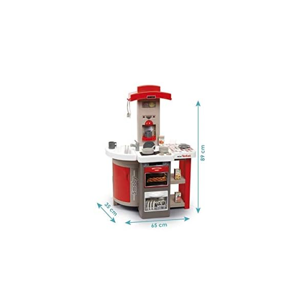 Smoby 312200 Tefal Opencook Küche, Rot, Grau, Única – Bild 7