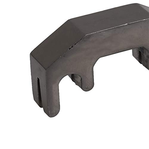 image for Mxfans Fiddle Violin Viola Practice Mute Silencer Nickel Black Rubber 