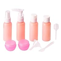 Hli-SHJHsmu Travel Portable Bottles Shampoo Empty Lotion Mini Makeup Container Beauty Kit Bottled Bottles Container Bag