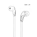 Portable HI-FI Stereo In-ear Earphone with Hands-free In-line Microphone - Rose
