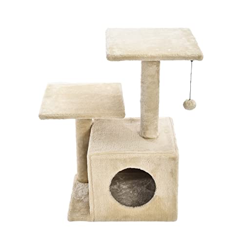 Amazon Basics Cat Tree With Cave, Scratching Posts on Galleon Philippines