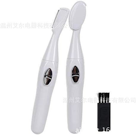 XHKCYOTM Epilator Electric Eyebrow Nasal Hair Shaving Bikini Shaving Razor Men and Women,White
