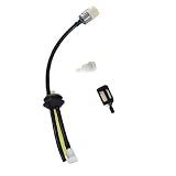 HURI Fuel Line Vent Fuel Filter for Echo Mantis Tillers 3 with 3 Fuel Lines ZF1